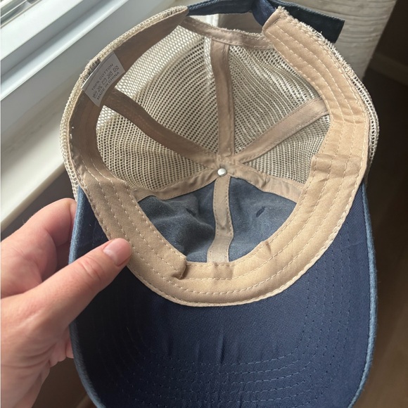 Blue Trucker Hat with Fun Graphic - Picture 4 of 5